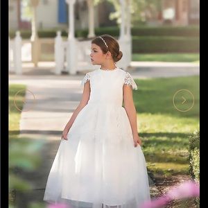 Trish Schuly - GWENDOLYN GOWN WHITE - 8